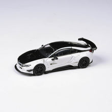 Load image into Gallery viewer, 1:64 Liberty Walk BMW i8 Black &amp; White
