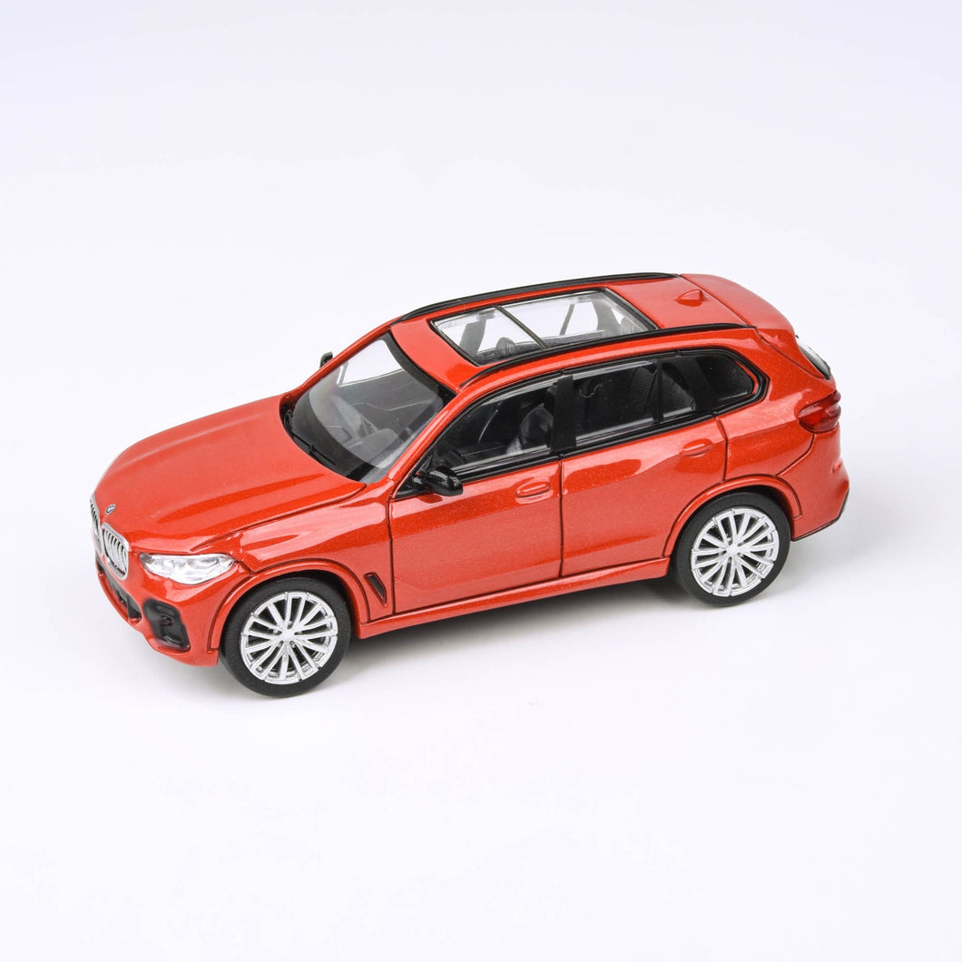 1:64 BMW X5 Nardo Grey / Toronto Red
