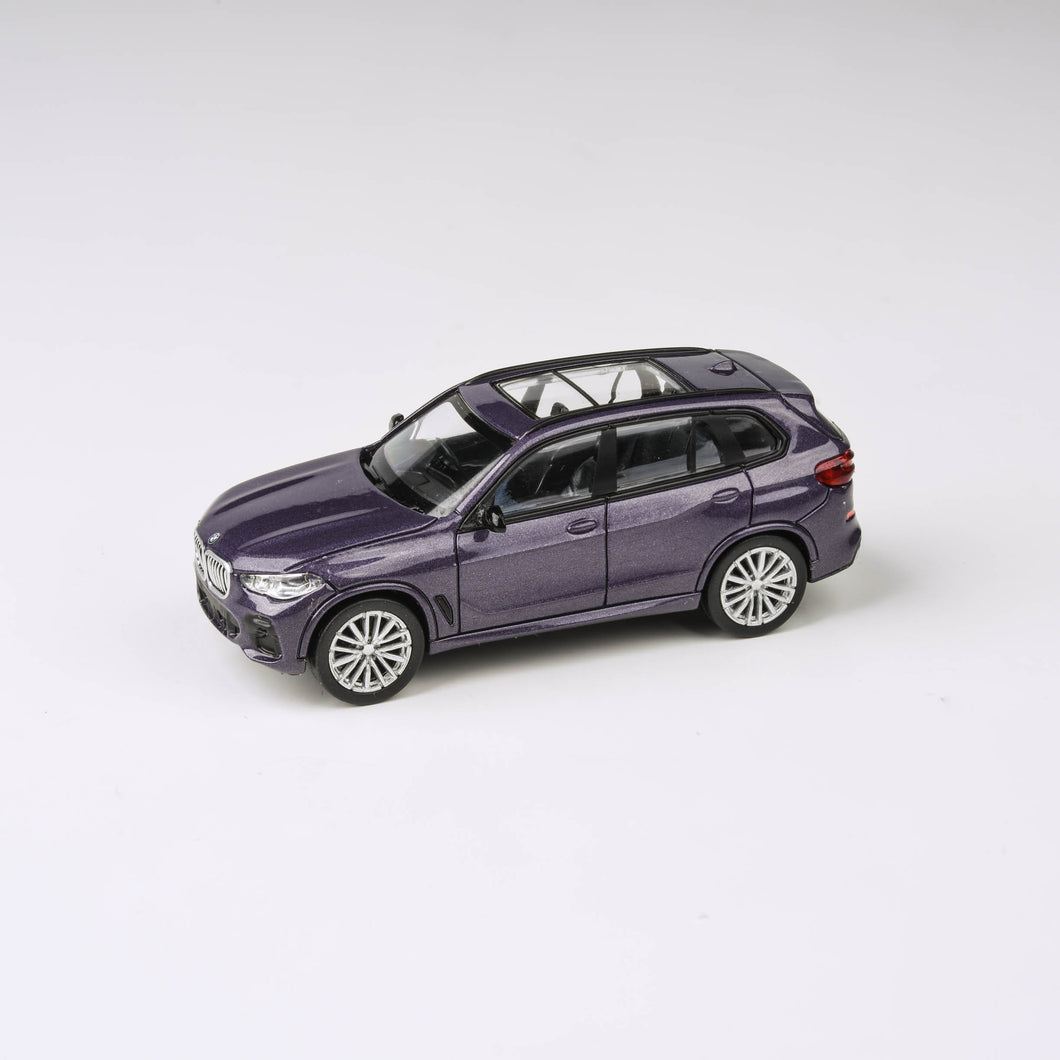 1:64 BMW X5 Daytona Violet / Verde Ermes