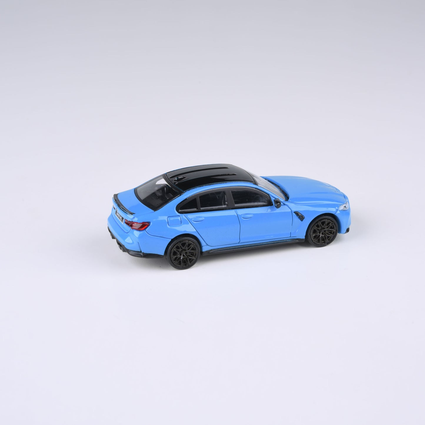 1:64 BMW M3 (G80) Miami Blue / Mint Green