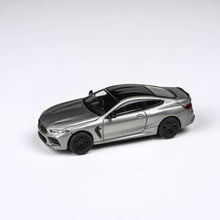 Load image into Gallery viewer, 1:64 BMW M8 Donington Grey / Alpine White
