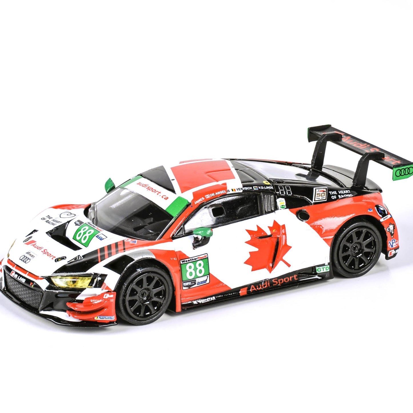 1:64 Audi R8 LMS 2019 - 2019 24hr Daytona WRT Speedster #88