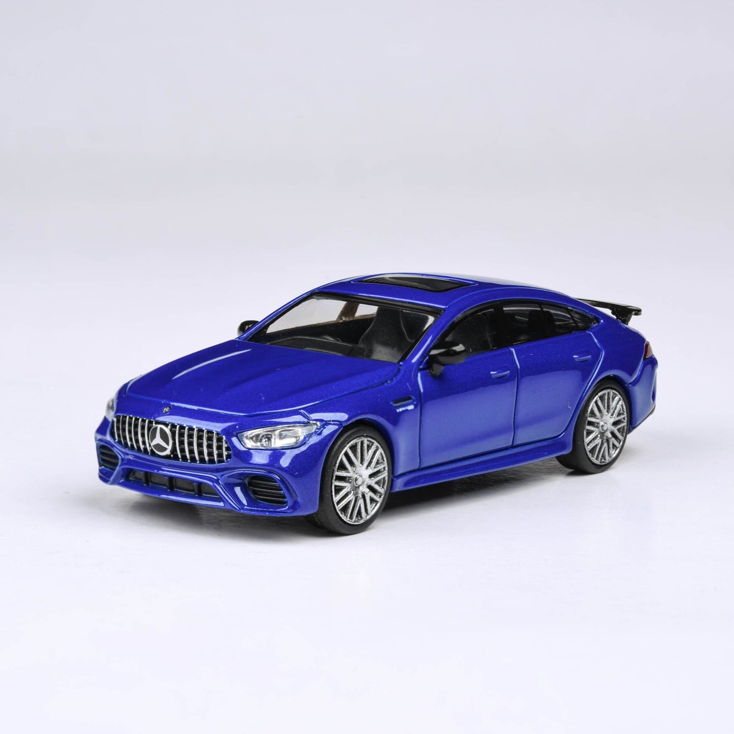 1:64 Mercedes-AMG GT 63 S - Matte Grey / Metallic Blue