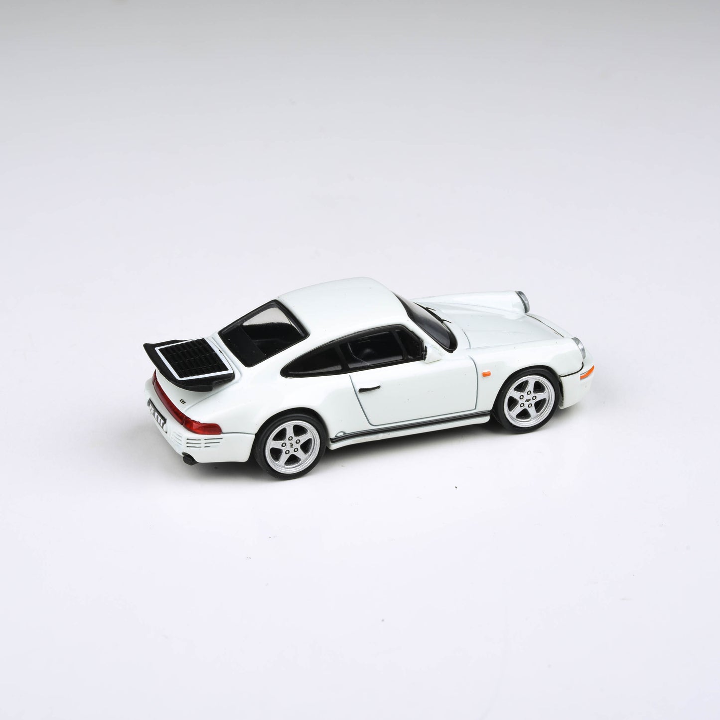 1:64 RUF 1987 CTR Yellowbird - Grand Prix White / Rennsport Racing Blue