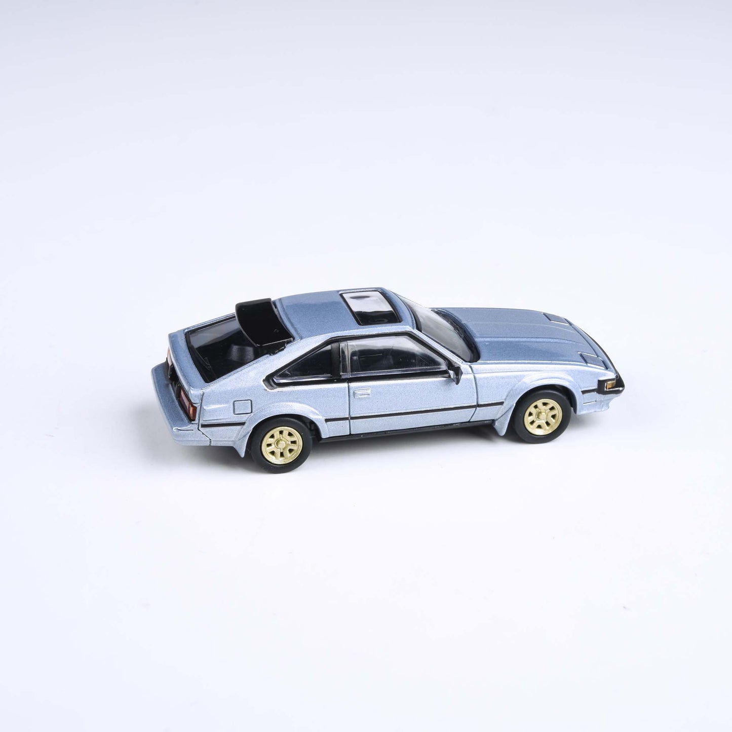 1:64 1984 Toyota Celica  Supra XX Black / Light Blue Metallic