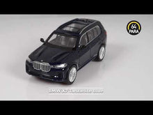 Load and play video in Gallery viewer, 1:64 BMW X7 Tanzanite Blue / Ametrine
