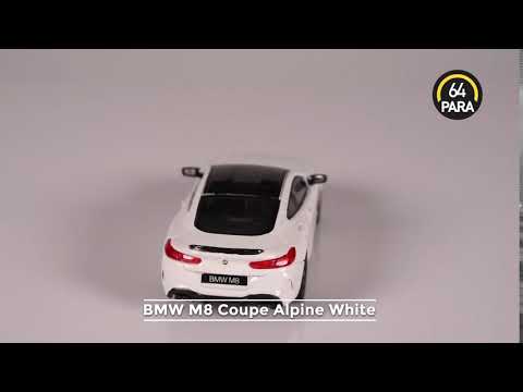 BMW M8 Coupé 1/64 Paragon Modello Auto Pressofuso - Grigio Donington Metallizzato PA-55213 - Foto 4