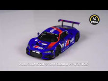 Load and play video in Gallery viewer, 1:64 Audi R8 LMS 2019 - 2019 10hr Suzuka P1 WRT #25
