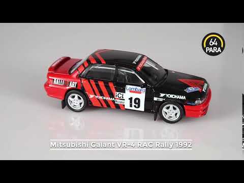 1:64 Mitsubishi Galant VR-4 R.A.C. 1992 #19 – paragonmodelstore